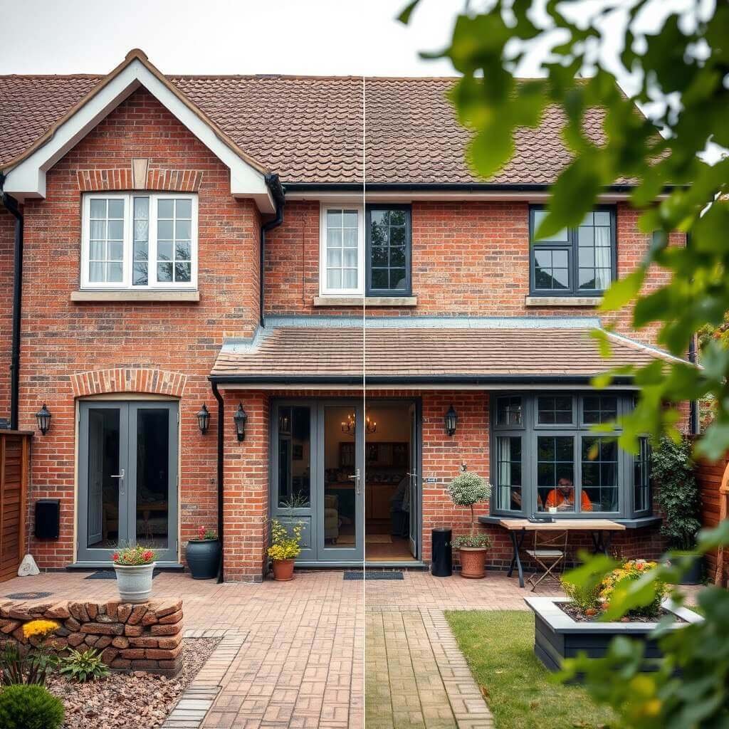 Contemporary house extension